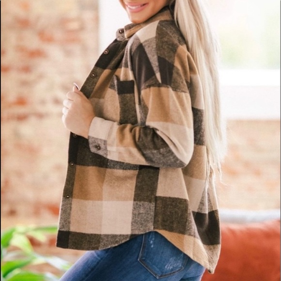 Plaid Shacket - Picture 2 of 10